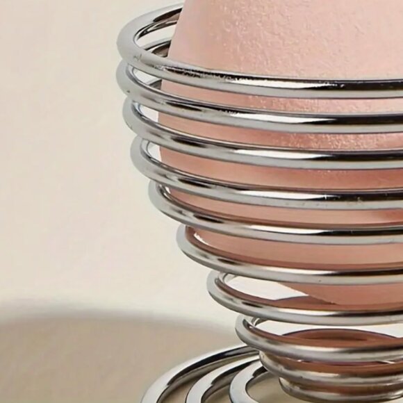 ELEGANT STAINLESS STEEL BEAUTY SPONGE HOLDERS - Picture 7 of 10
